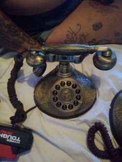 Vintage Style Rotary Dial Telephone