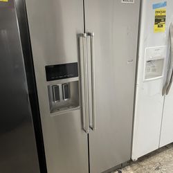 Kitchen Aid Side By Side In Stainless Steel Used
