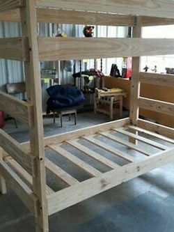 Custom Made Kids Bunk Bed.