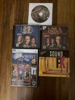 Five various PC games