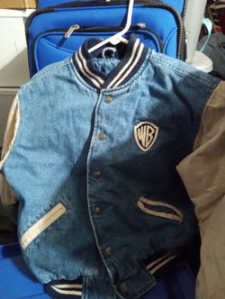 Warner Brothers Vintage Jean Jacket Kids Size 7 Great Condition