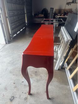 Consola madera sólida
