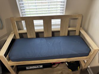 Pottery Barn Malibu Teak Outdoor Porch Bench
