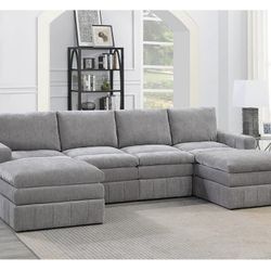 Gray Sectional Sofa