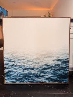 Large 40”x40” Ocean Canvas