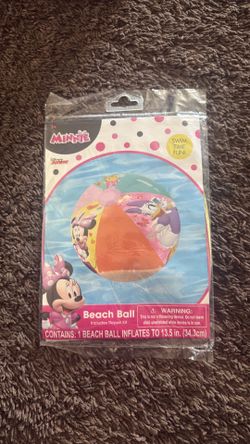 Minnie Mouse beach ball