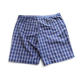 Callaway Blue Plaid Men's Shorts