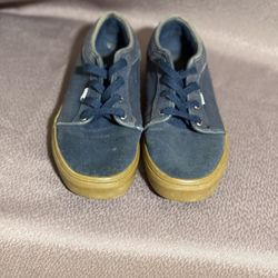 Vans Pro Blue Canvas Skate Shoes – Women’s Size 7 men’s/boys size 5