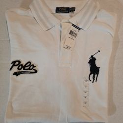 Ralph Lauren Polo Big Pony White Size 2XLT 