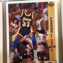 Magic Vs Jordan Card