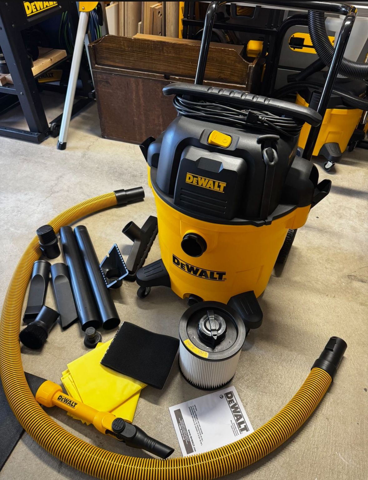 DeWalt 16 Gallon Wet/dry Vac. New