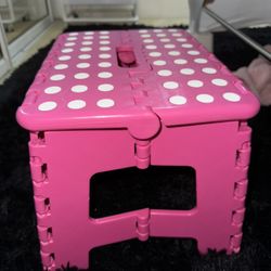 Pink Step Stool 