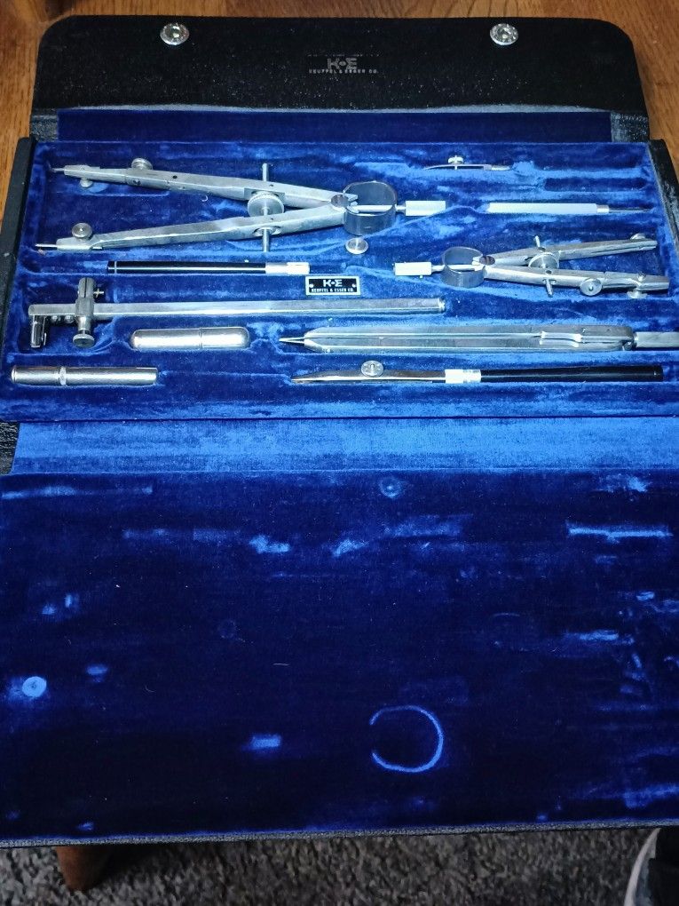 Vintage K & E Drafting Set