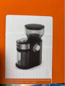 Boly flat burr coffee grinder