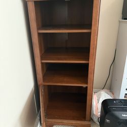 2 Solid Wood Book Case