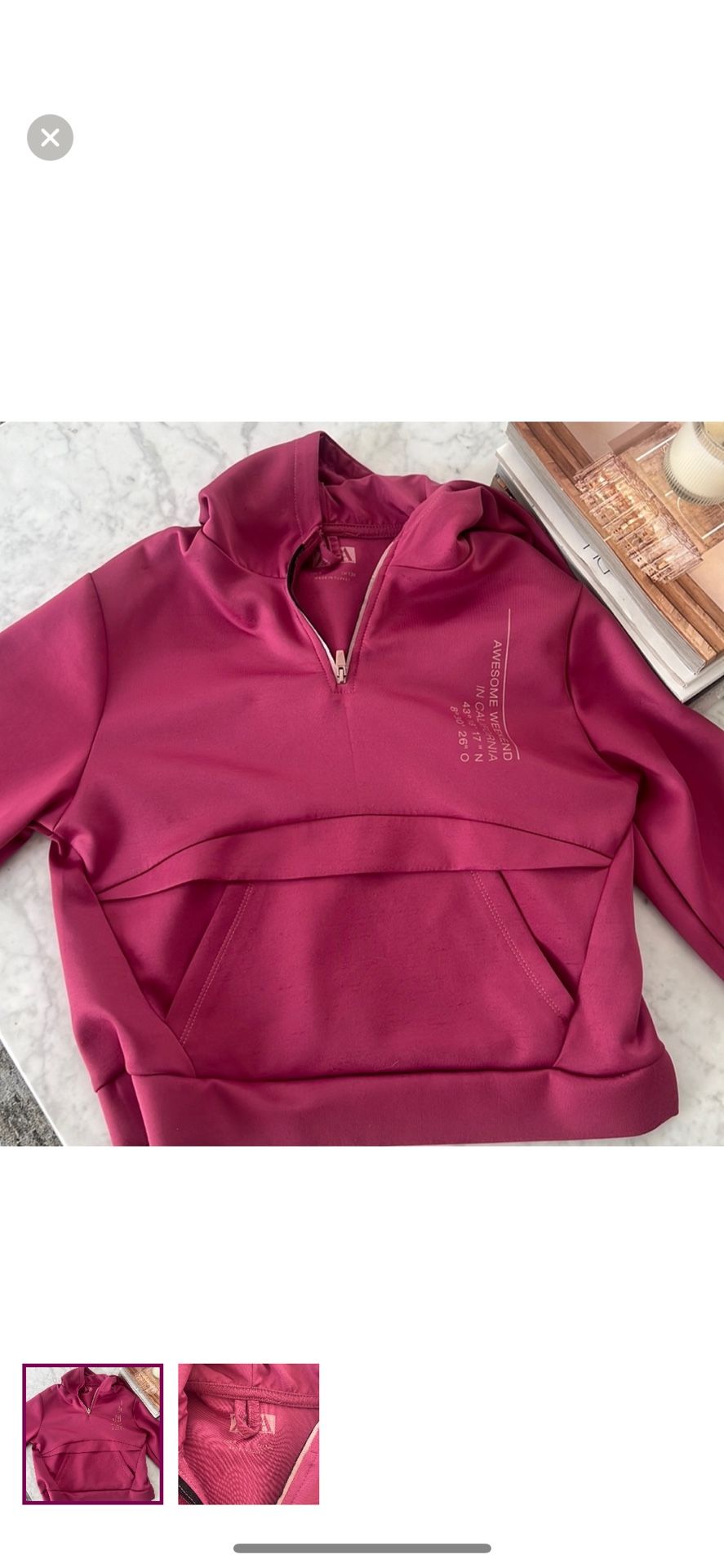 Zara Girls Work Out Sweatshirt Size 9y