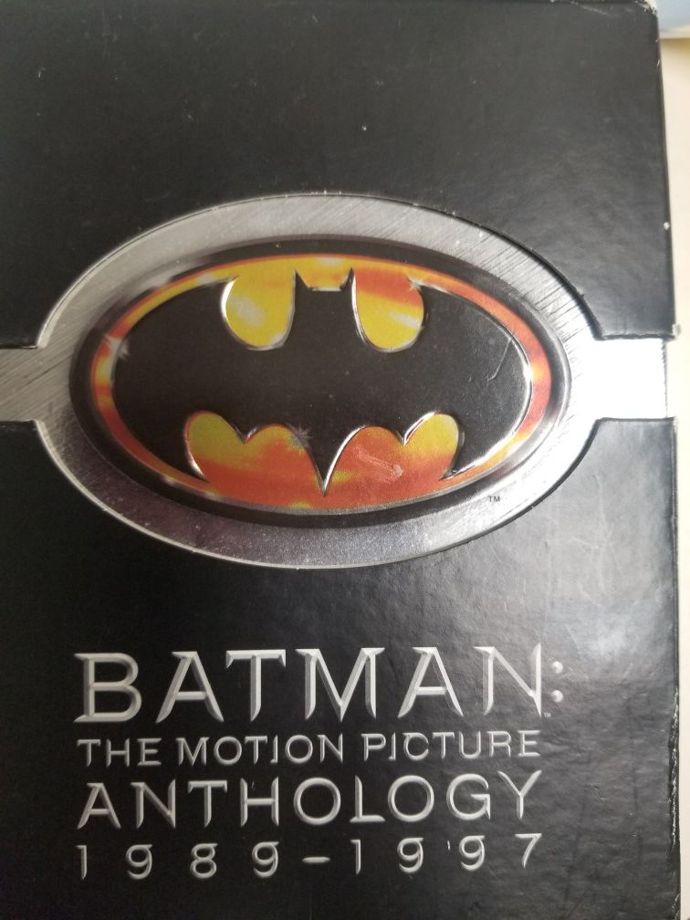 BATMAN 1989- 1997 DVD'S 8 total