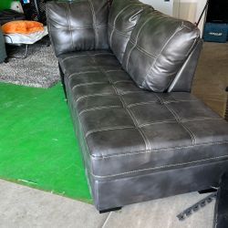 Leather Couch (partial) 