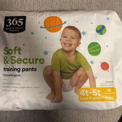 Free Diapers - 4T Pull UPS
