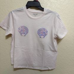 Pretty Rebel Seashell Graphic Tee XS