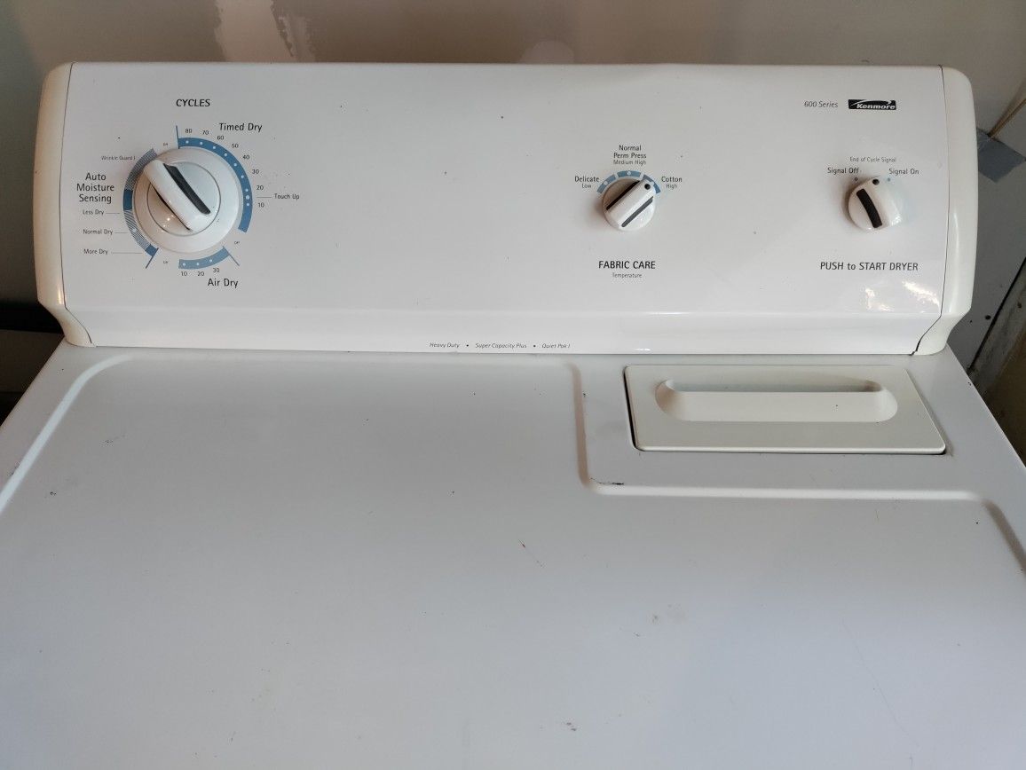 Kenmore 600 Series Dryer for Sale in Lacey, WA OfferUp