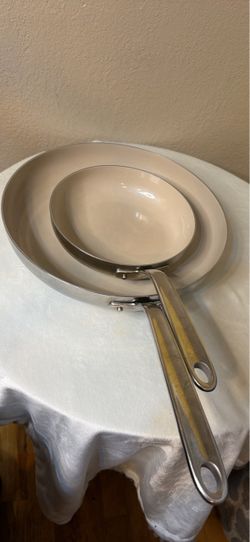 Tramontina Tri-Ply Clad Ceramic Frying Pan Set