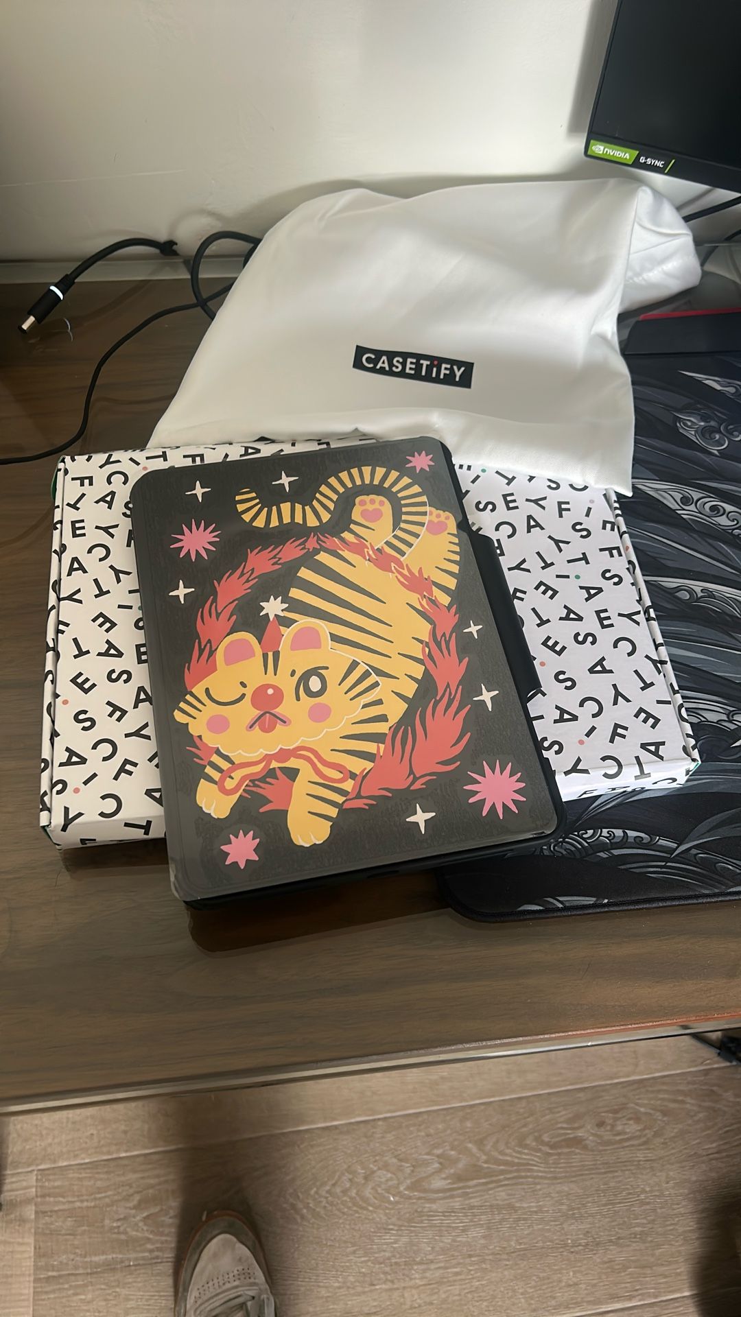 Casetify Ipad Case With Tiger Print
