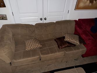 Brown couch