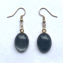 🌈 Pretty, very vintage, color changing mood earrings