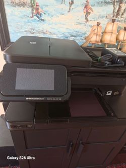 Hp  photosmart 7525  scan copy fax print web machine