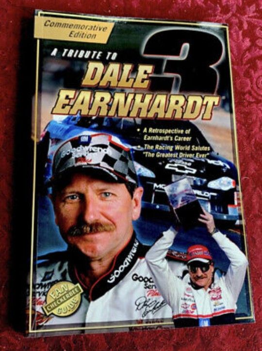 A Tribute To Dale Earnhardt Sr Book Commemorative Edition (2001 Edition) NASCAR

