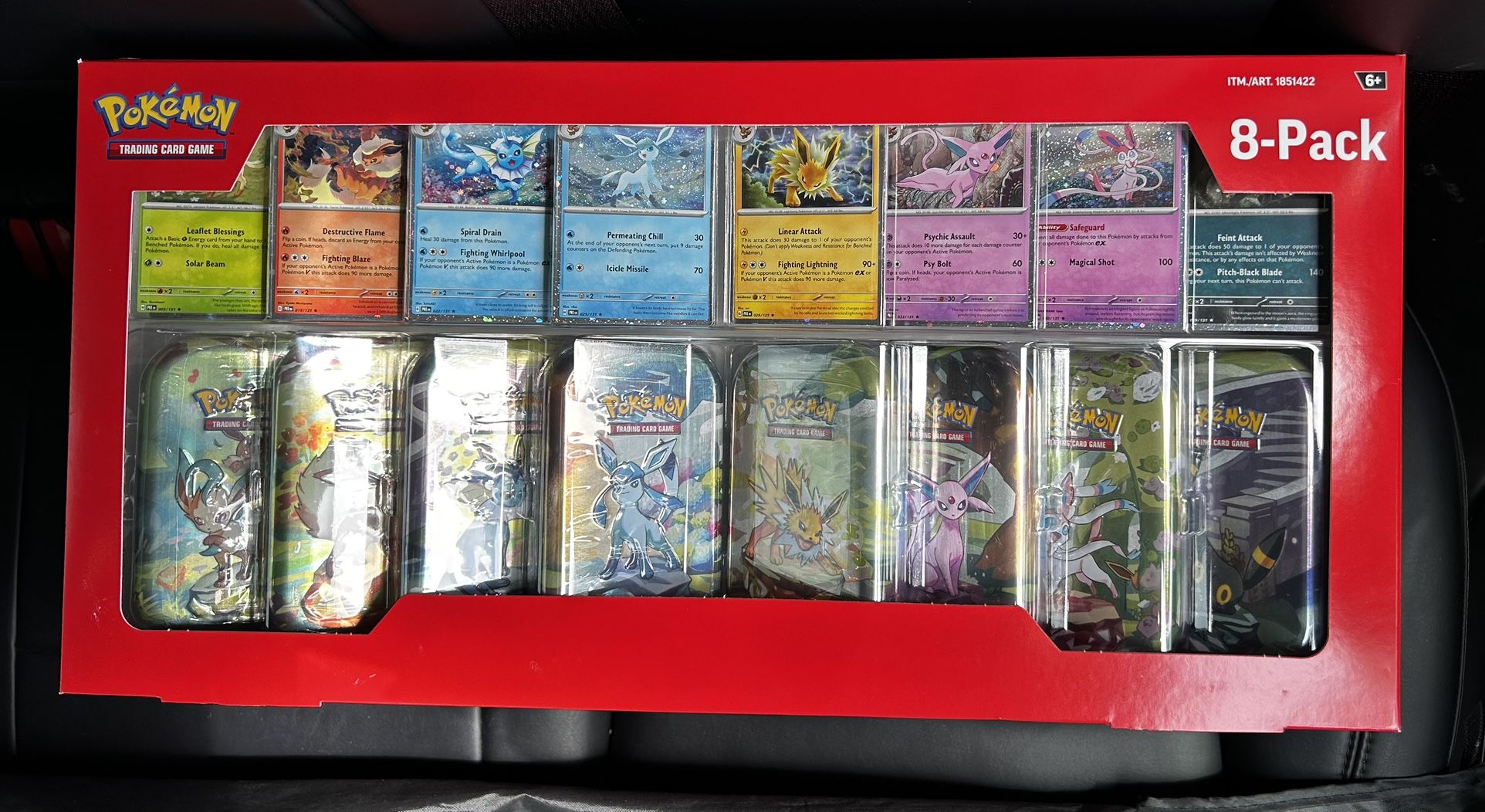 Pokemon Prismatic Evolutions Tins