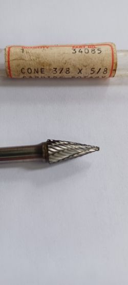 Carbide burr 3/8 x 5/8