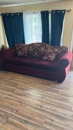 Sofá and small couch used but still In good condition