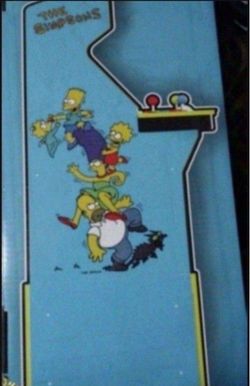 The Simpsons Konami Arcade Cabinet