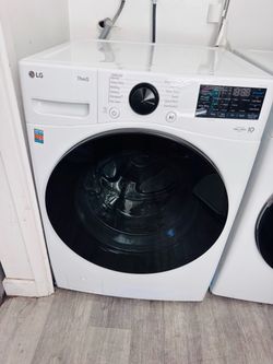 LG ThinQ Front Load Washer WM4000HWA - 2 Years Old
