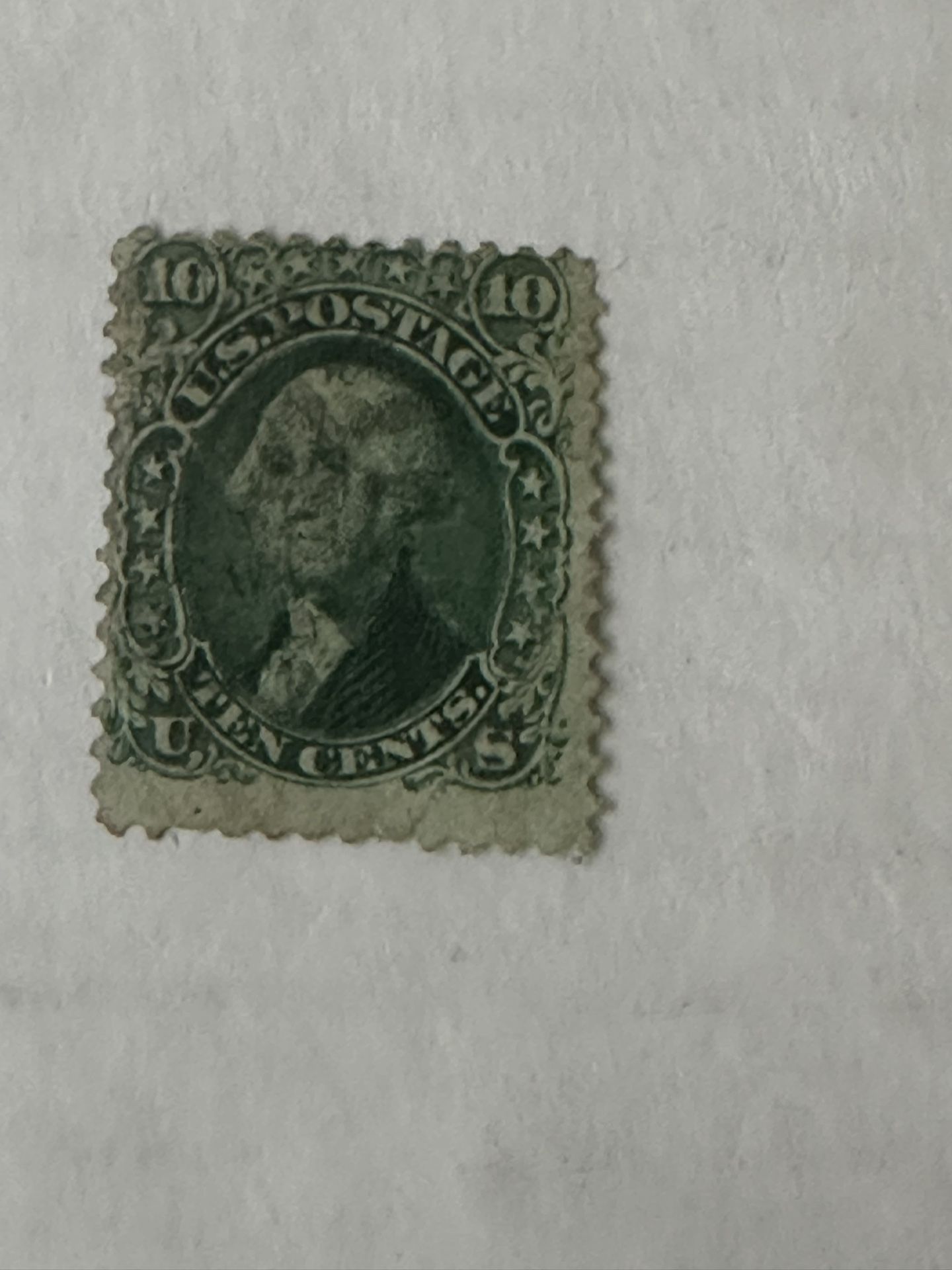 United States 68 George Washington 10 Cent Stamp