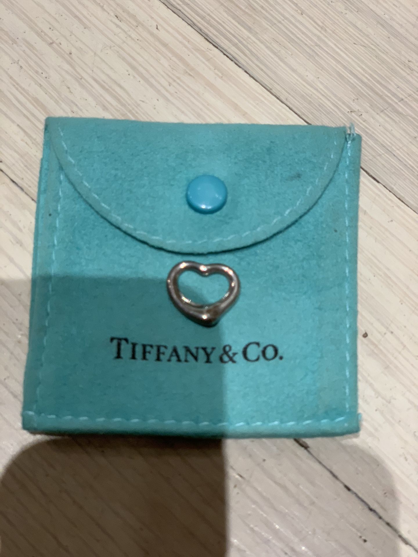 Tiffany & Co Elsa Peretti heart necklace