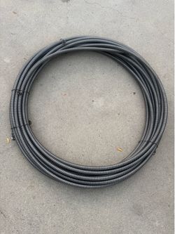Drain snake cable 75ft 1/2 general pipe cleaners