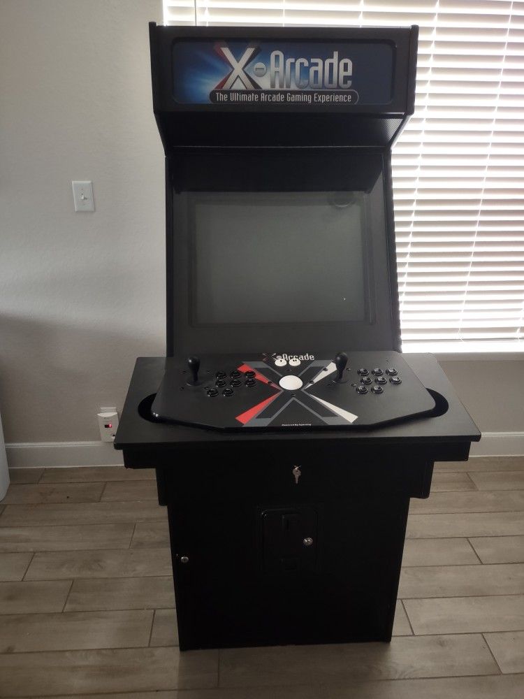 X Arcade Video Game Machine