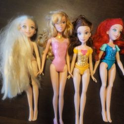 Disney Barbie Princess Dolls 