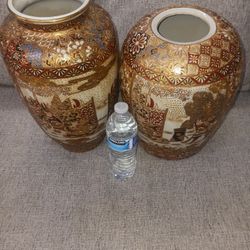 Vintage Decorative Large Chinese Vases.