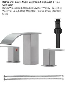 Bathroom sink faucet