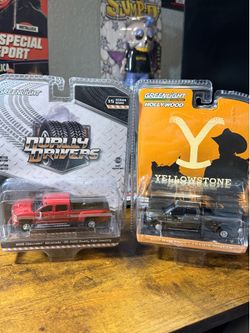 Die-cast 1:64 Dually Trucks & Gooseneck Trailer