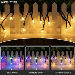 New Waterproof Christmas lights With Remote 40 Feet 80 LED 