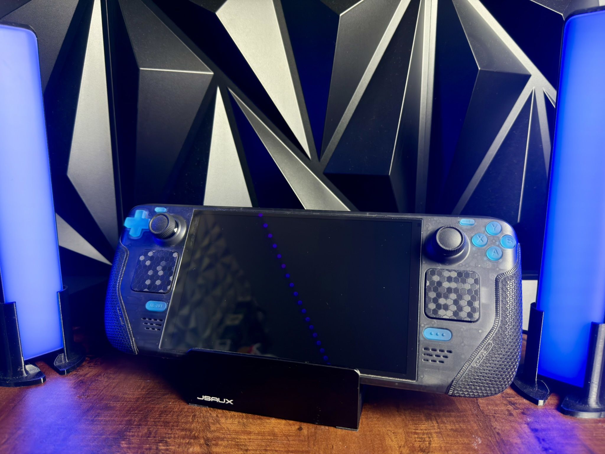 Steam Deck OLED Custom Transparent Black 512gb