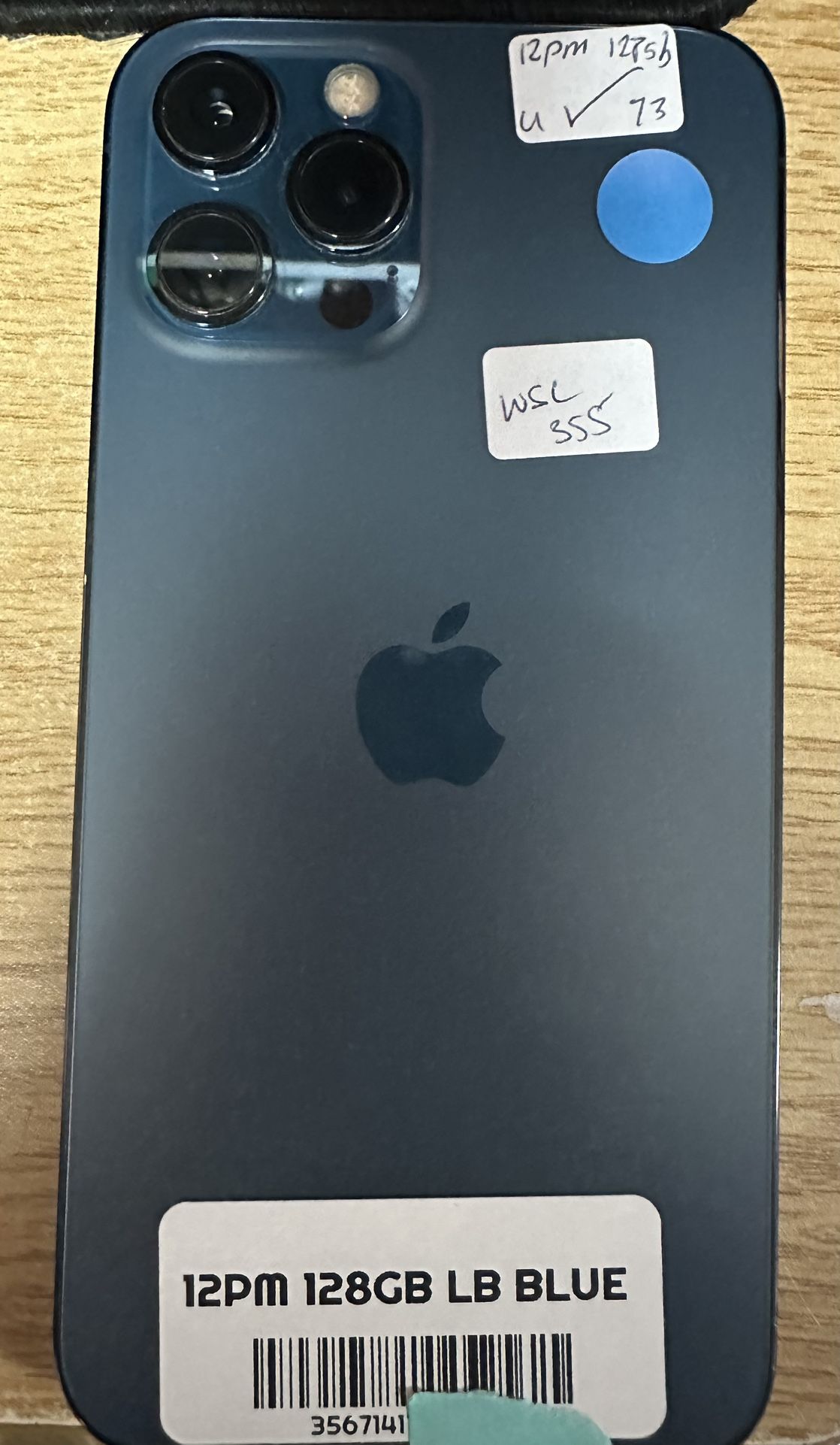 On Sale iPhone 12 Pro Max 128GB Unlocked Low Battery