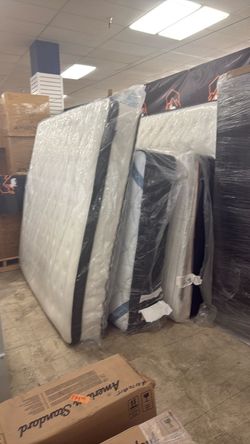 Mattress Still in Plastic Wrap