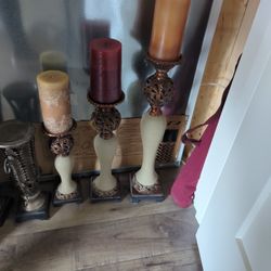 Candle Holders With Candles