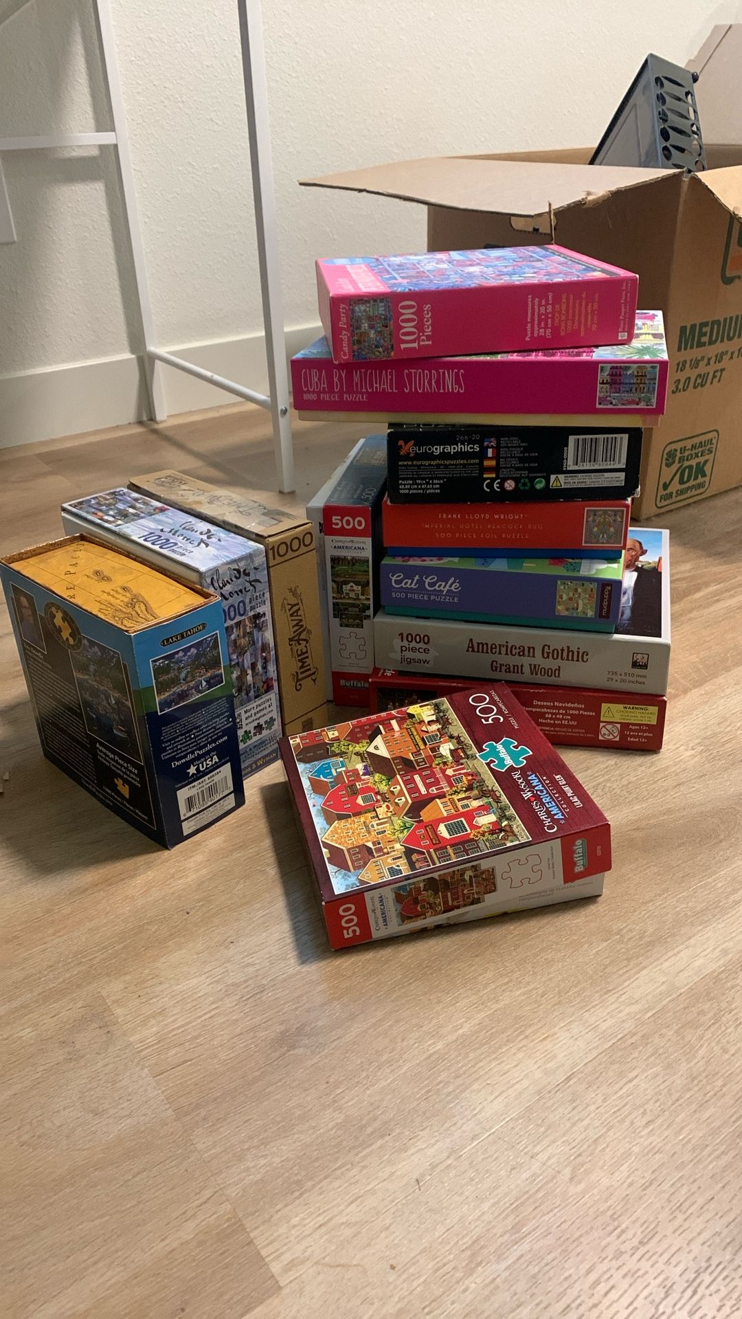 Puzzles Puzzles Puzzles Full Lot $15